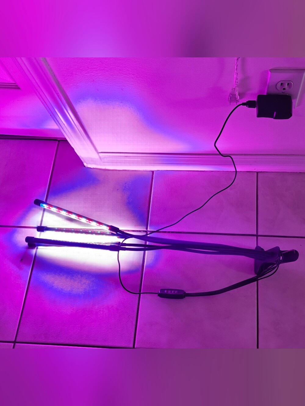 4-heads Usb Powered Grow Lights